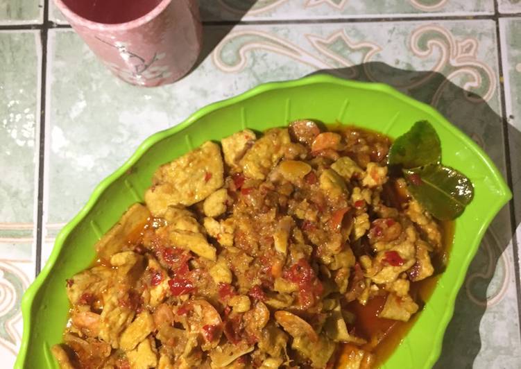 Recipe: Perfect Udang santan tahu pinggiran