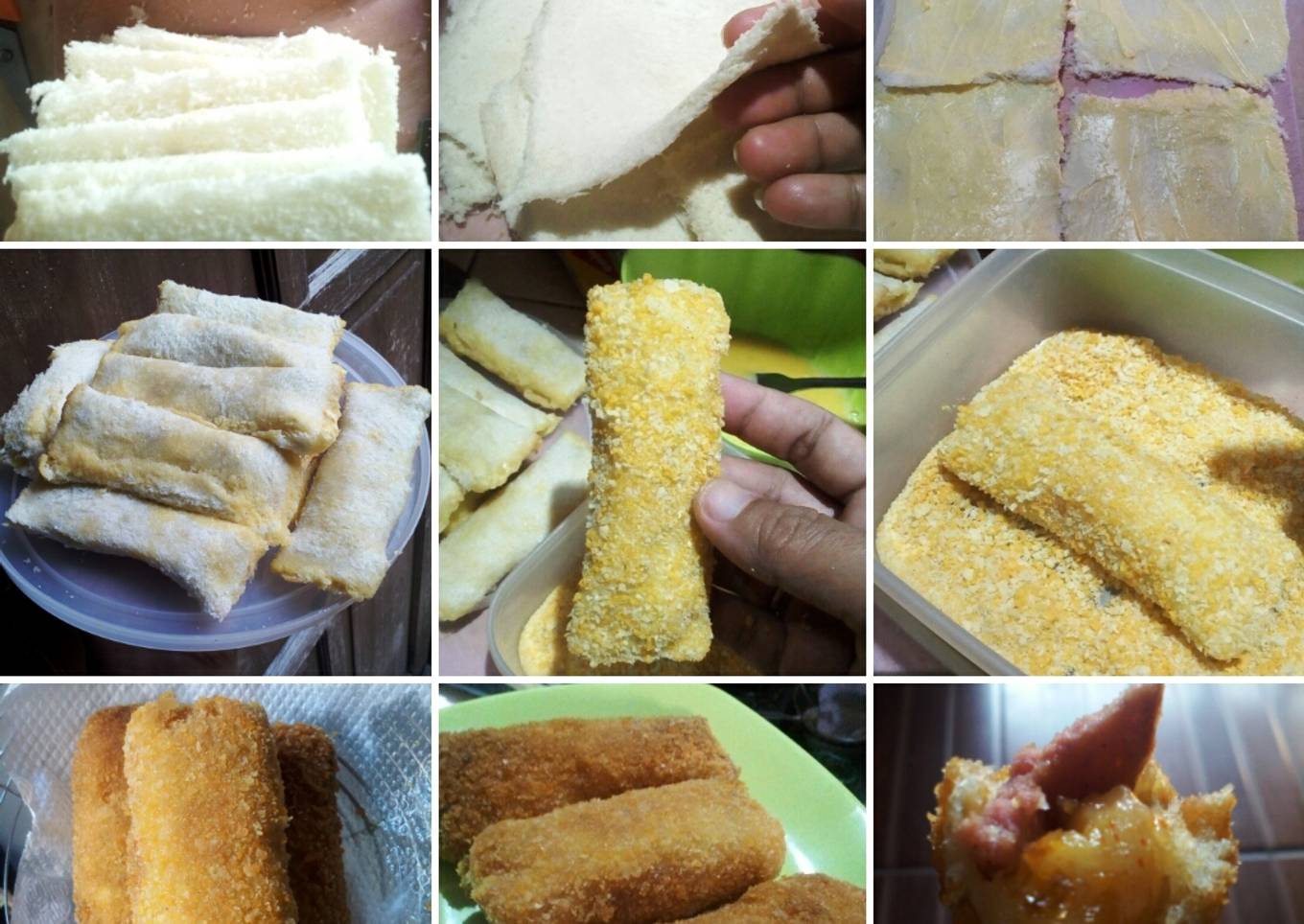 Risol Burger atau Burger Roll 🍔