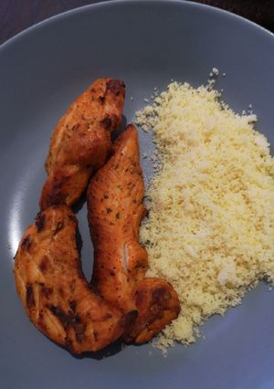 Une photo de Aiguillettes de poulet au four