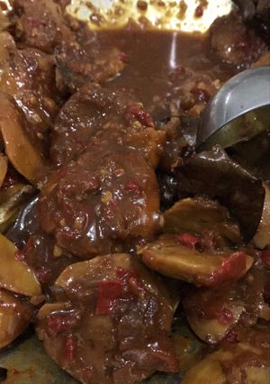 Foto resep Semur jengkol pedas manis