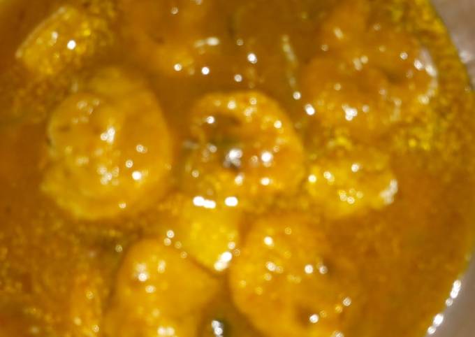Easiest Way to Prepare Homemade Arbi jhol curry