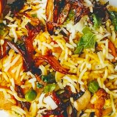 A picture of Veg. Paneer Dum Biryani.