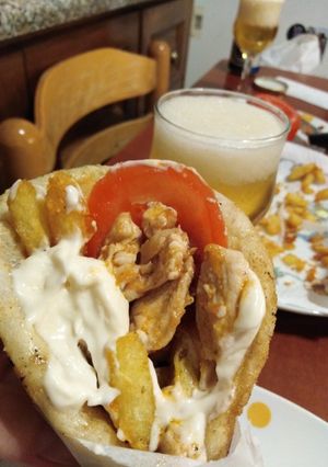 Φωτογραφία της συνταγής Σουβλάκι από σπίτι _γαλοπούλα