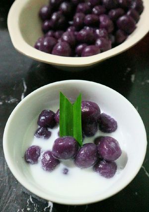 Foto resep Biji Salak Ubi Ungu