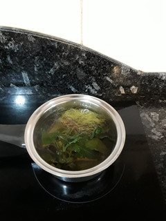 Una foto de Infusión de bledos y barbas de maíz