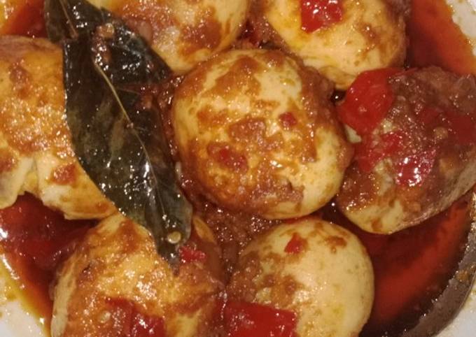 Wajib coba! Bagaimana cara memasak Telur balado ala erica yang gurih