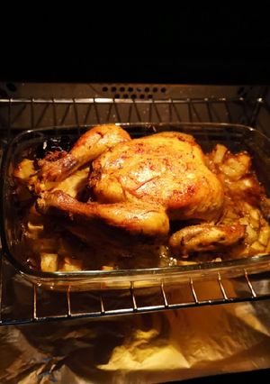 Una foto de Pollo al horno