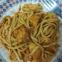 A picture of Chicken Spaghetti.