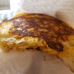 A picture of Buffalo Chicken Grilled Cheese.