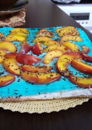 عکسی از دستور چیز کیک