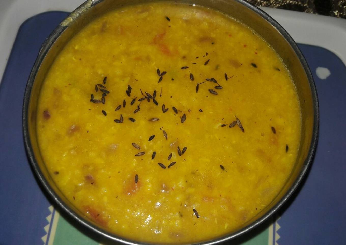 Punjabi style tadka fry Dal