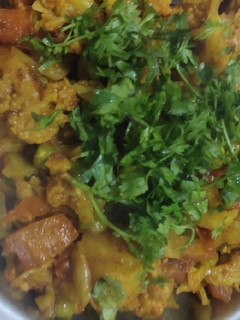 A picture of Mixed vegetables.
