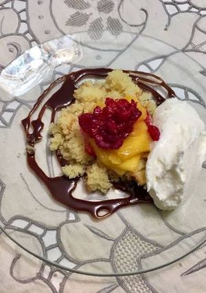 Una foto de Postre de aprovechamiento