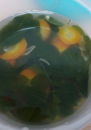 Foto resep Sayur bening daun kelor