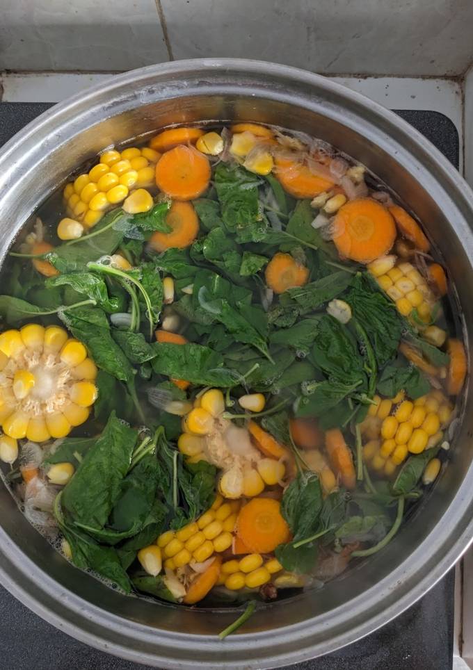 Foto resep Resep Sayur Bening Bayam Rumahan Enak dan Simple