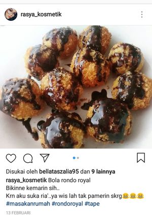 Foto resep Bola rondo royal
