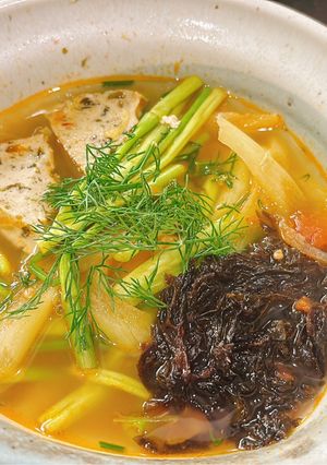Cách Làm Món Canh Chua Rau Cần Bạc Hà của Bảo Bình - Cookpad