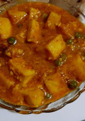 मटर पनीर (Matar Paneer recipe in Hindi) रेसिपी मुख्य फोटो