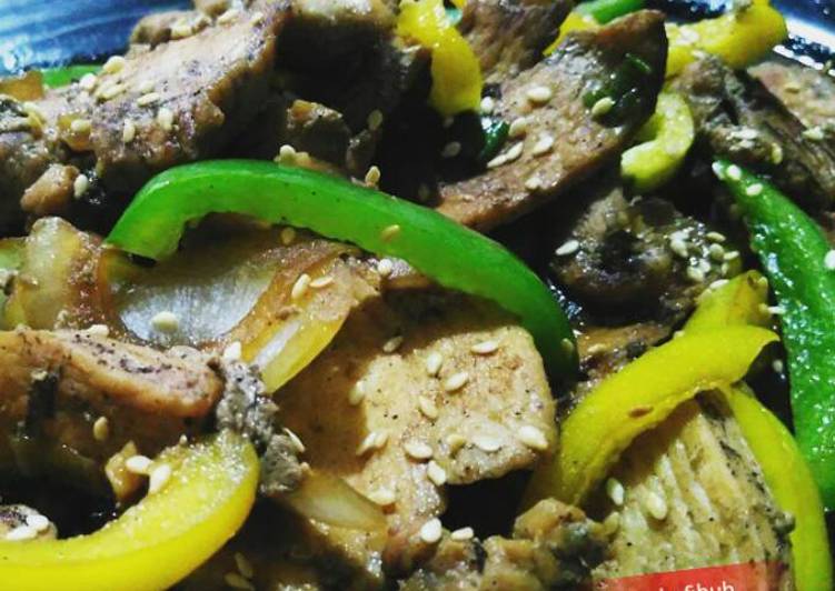Korean chicken bulgogi