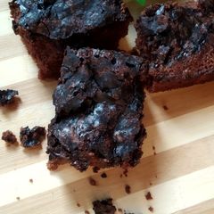 A picture of Chocolate brownies 🍫🍫🍫.