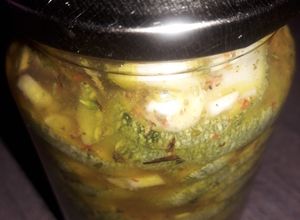 Una foto de Zapallitos zuccini en conserva