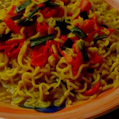 My hot curry noodles ll A picture of My hot curry noodles ll.