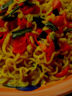 A picture of My hot curry noodles ll.