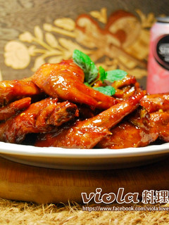 啤酒燒雞翅 的食譜成品照片