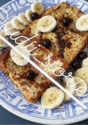 A picture of Healthy French Toast (No Added Fat).