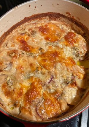 A picture of Scalloped Potatoes.