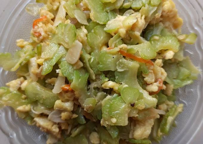 Yuk intip, Bagaimana cara memasak Pare Tumis Telur yang gurih