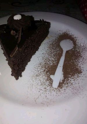صورة لوصفة كيك بالشوكولاته بزاف بنين 😘