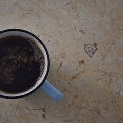 A picture of Keto Coffee Husk with Black Tea.