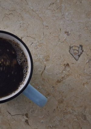 A picture of Keto Coffee Husk with Black Tea.