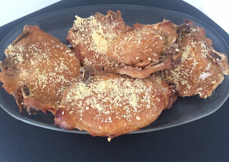 Bisteca de porco assada - Tudogosreceitas