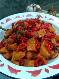 Foto resep Sambal goreng kentang