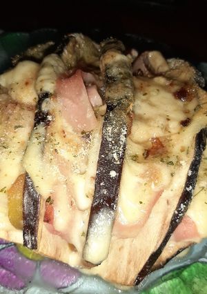Una foto de Berenjenas rellenas