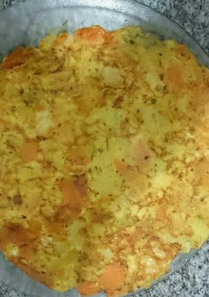 Una foto de Tortilla mixta
