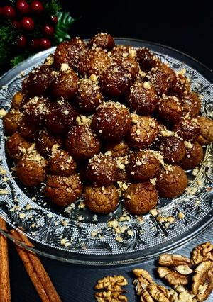 Φωτογραφία της συνταγής Vegan μελομακαρονο-μπουκίτσες