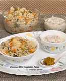 Coconut Milk Vegetable Pulao