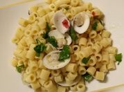 A picture of linguine alle vongole