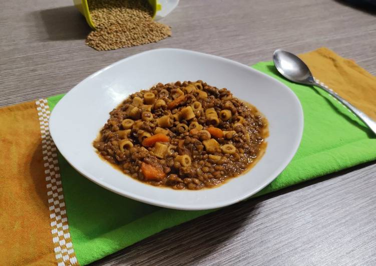 L Ultima Ricetta Per La Pasta E Lenticchie Con Pomodoro Fresco