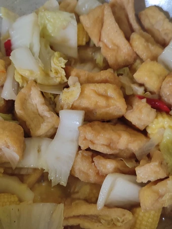 Langkah Gampang Menyiapkan Resep Tumis Sawi Putih + Tahu yang Lezat Sekali Anti Ribet, Mantap Sekali