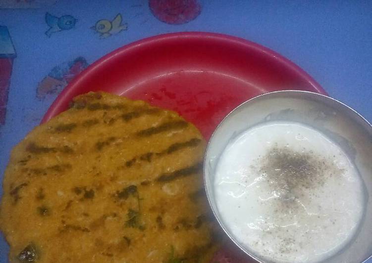 Mooli wali makki ki roti