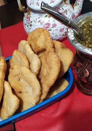 Una foto de Torta fritas