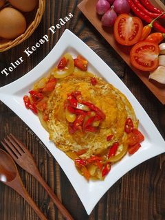 Foto resep Telur Ceplok Kecap Pedas