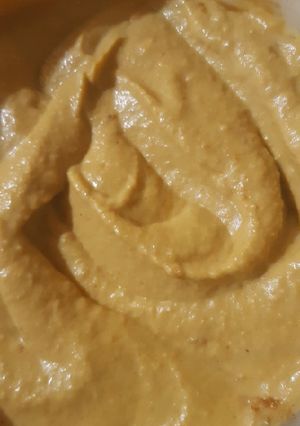 Una foto de Crema de berenjenas (Baba ganoush) a mi estilo 🍆🍆