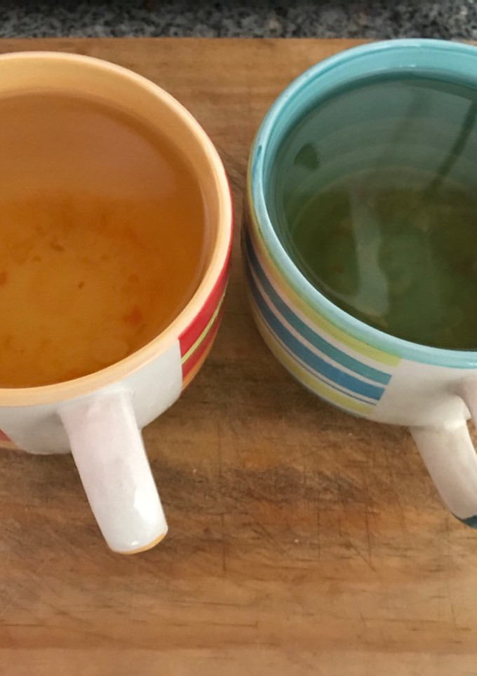 Una foto de Caldo de verduras