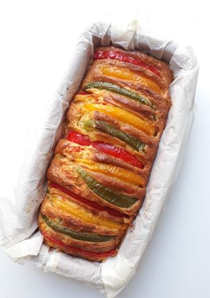 Une photo de ☆Cake Tigré aux 3 Poivrons☆