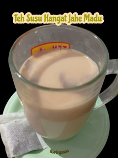 Foto resep #738. Teh Susu Hangat Jahe Madu